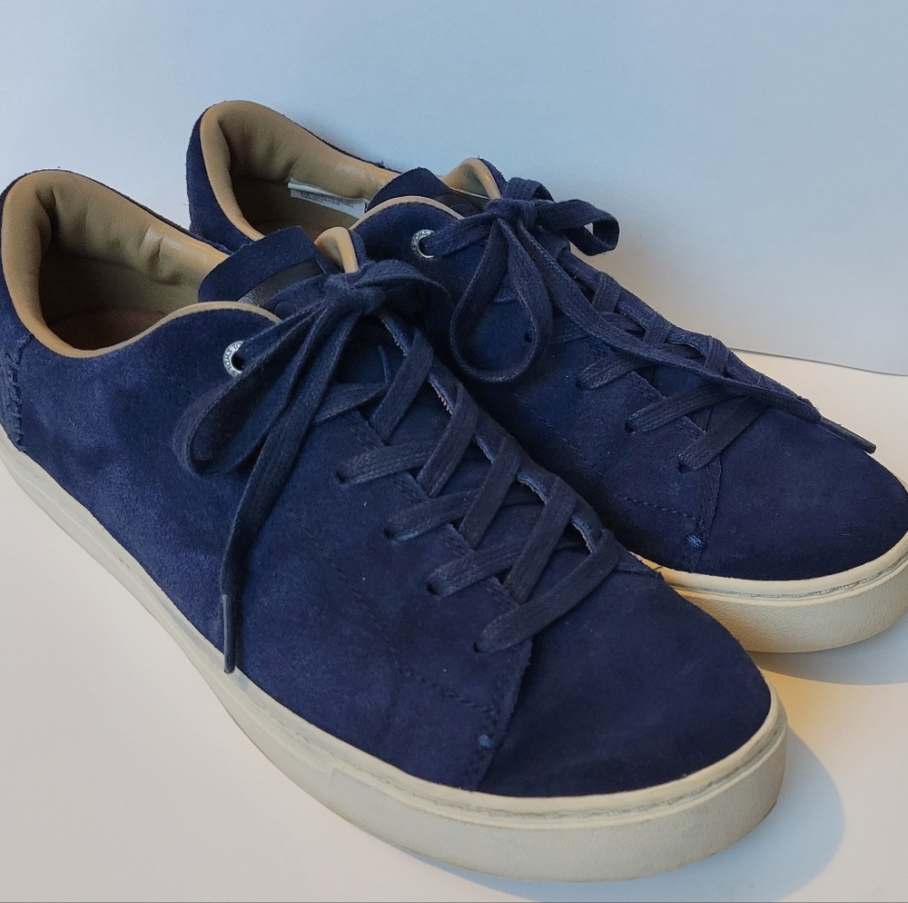Toms Navy Blue Suede Sneakers